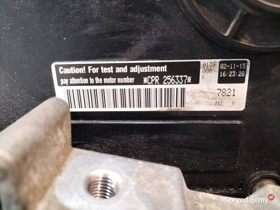 SILNIK KOMPLETNY BENZYNA CPR 18 TSI TFSI VW Rok produkcji 2016