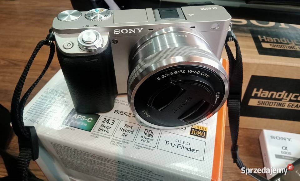 Sony Alpha A6000 ILCE6000L przebieg 7537 Dąbcze