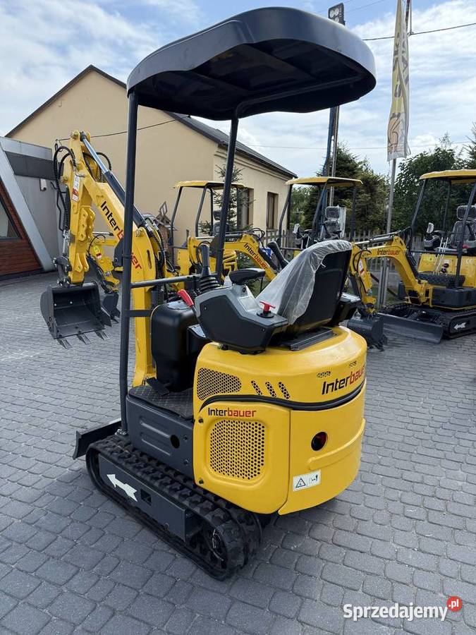 NOWA minikoparka Interbauer IB08 1100 świeca Złoczew