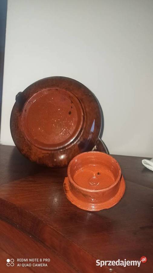 Dzbanek do herbaty Złocony Bez sygnatury