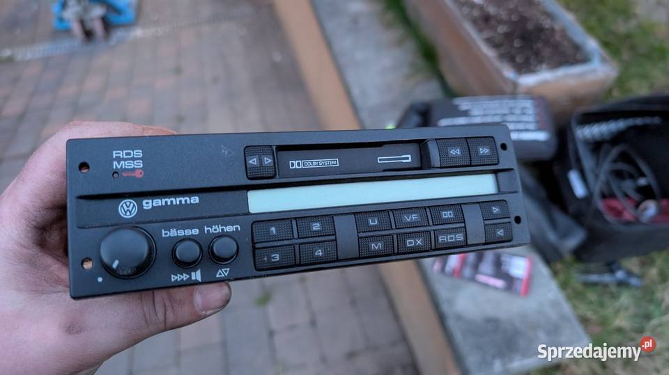 Radio VW Gamma w ładnym stanie bez kodu Radioodtwarzacze Ustroń