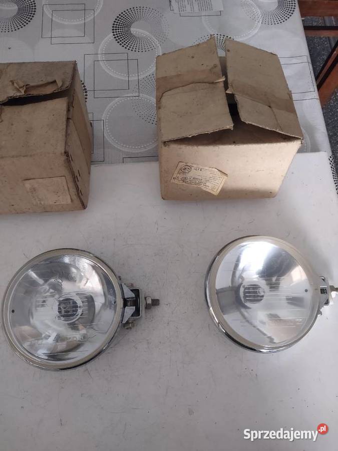 FIAT 125P PN HALOGEN DALEKOSIĘŻ NOWE CHROM sprzedam