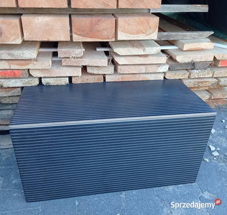 gres elewacja schody czarny opoczno PROMOCJA23m