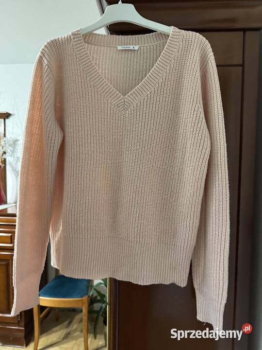 Sweter damski L Terranowa róż pudrowy perełka Terranova Częstochowa