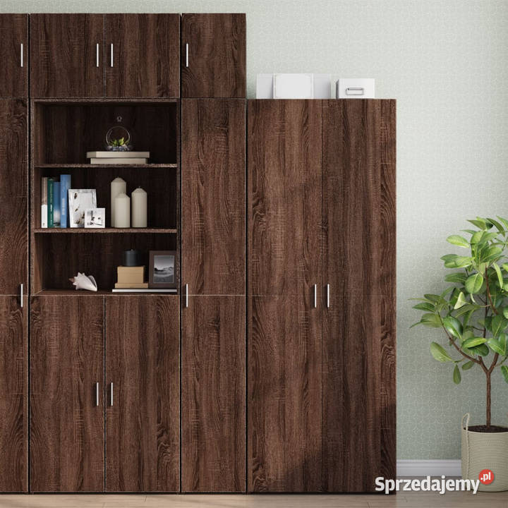 Szafka wisząca brązowy dąb 30x425x40 WM846095 Warszawa sprzedam