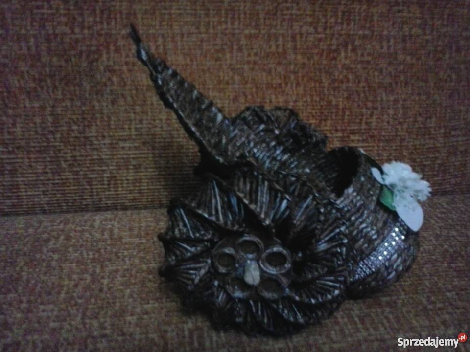 Armatka na wino z papierowej wikliny kujawsko-pomorskie Koronowo