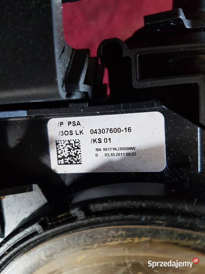 PEUGEOT 3008 I PRZELACZNIK ZESPOLONY TASMA AIR Turkowice