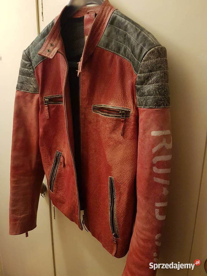 Kurtka męska skórzana możliwa wysyłka Rozmiar S Białystok