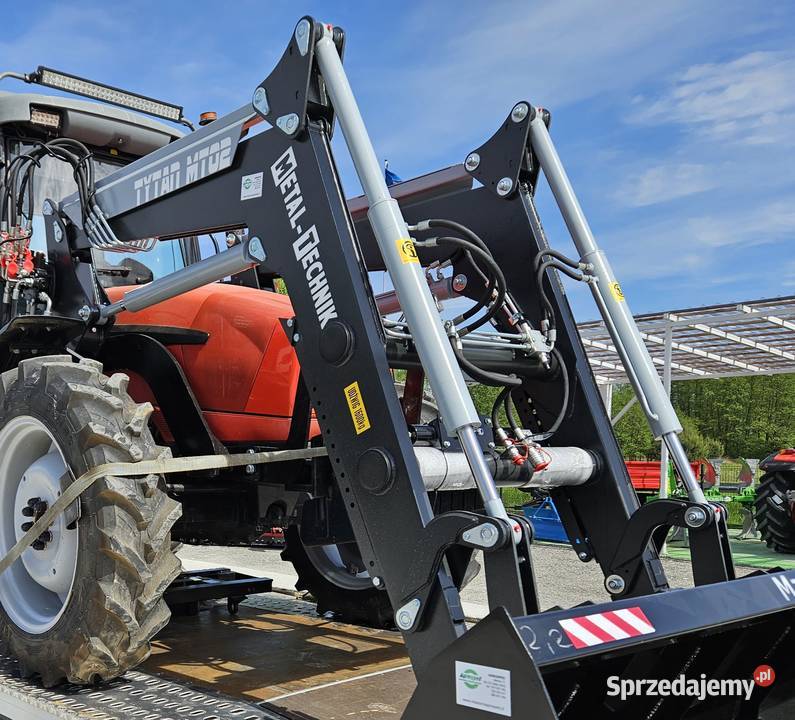 ŁADOWACZE czołowe METAL TECHNIK TYTAN case JOHN podlaskie Augustów