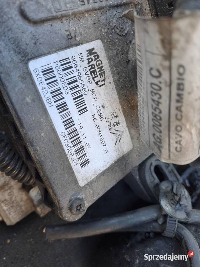 Citroen C4 Picasso 16 HDi skrzynia biegów Jastrzębie-Zdrój sprzedam