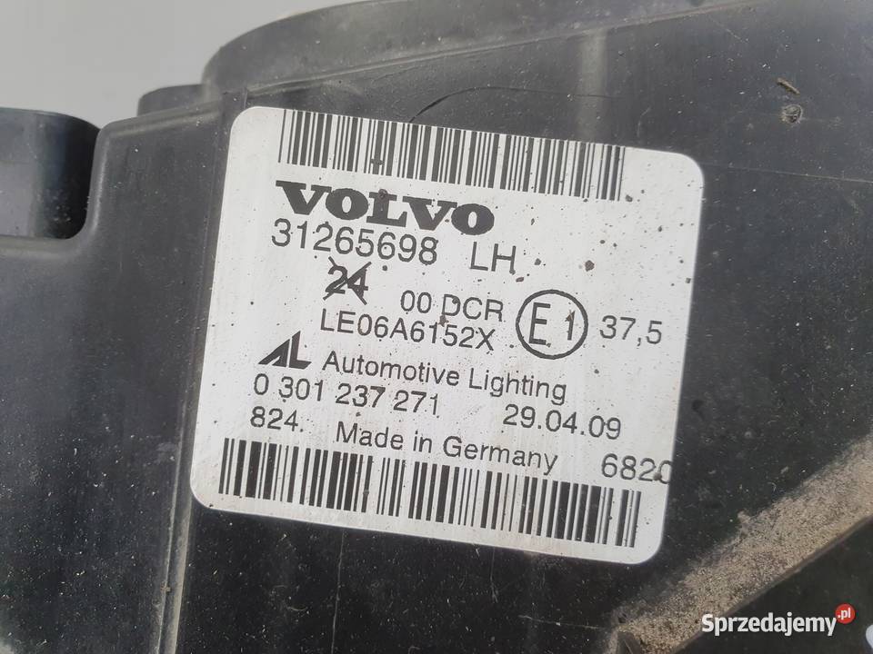 Volvo S40 II V50 LIFT XENON PRZEDNIA LAMPA LEWA lubelskie Janów
