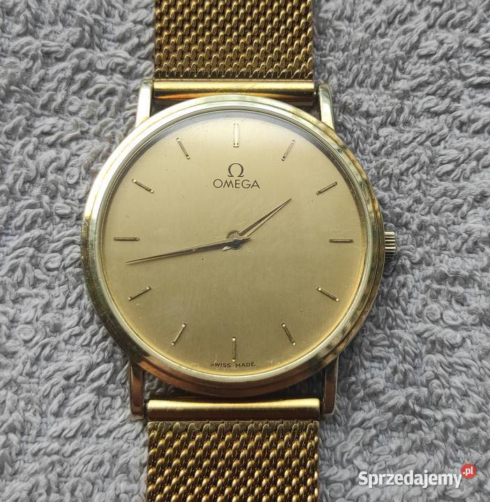 Złoty zegarek Omega męski 585 14K Kraków