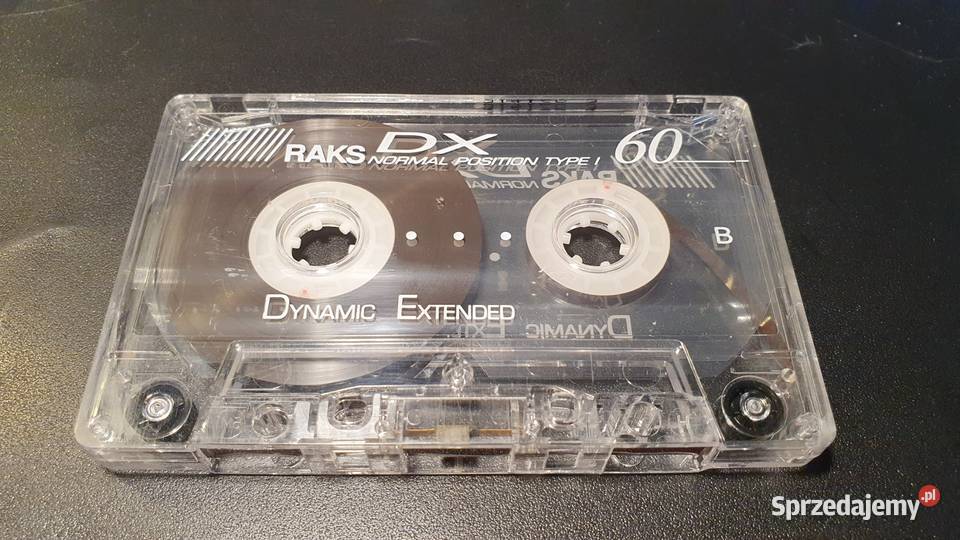 Kaseta magnetofonowa RAKS DX 60 2 kaseta