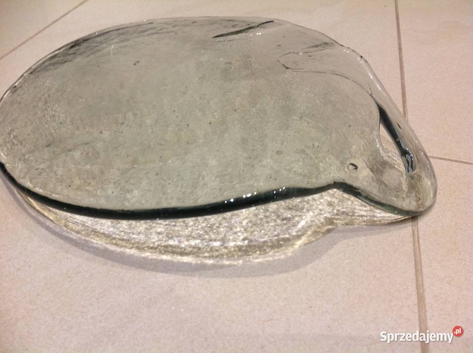 Talerz Szklany Do Serwowania Deska Vintage