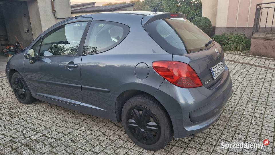 PEUGEOT 207 14 BENZYNA LPG szary Częstochowa