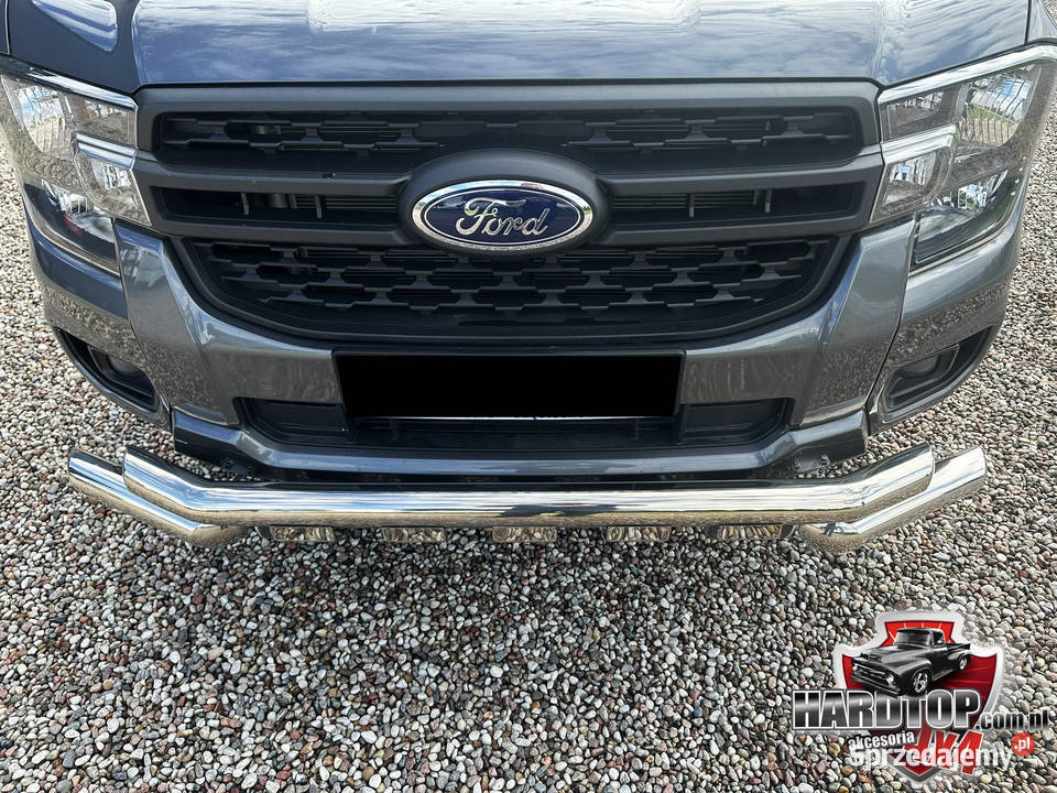 Orurowanie przednie FORD RANGER 2023 76mm Chrom Pasłęk