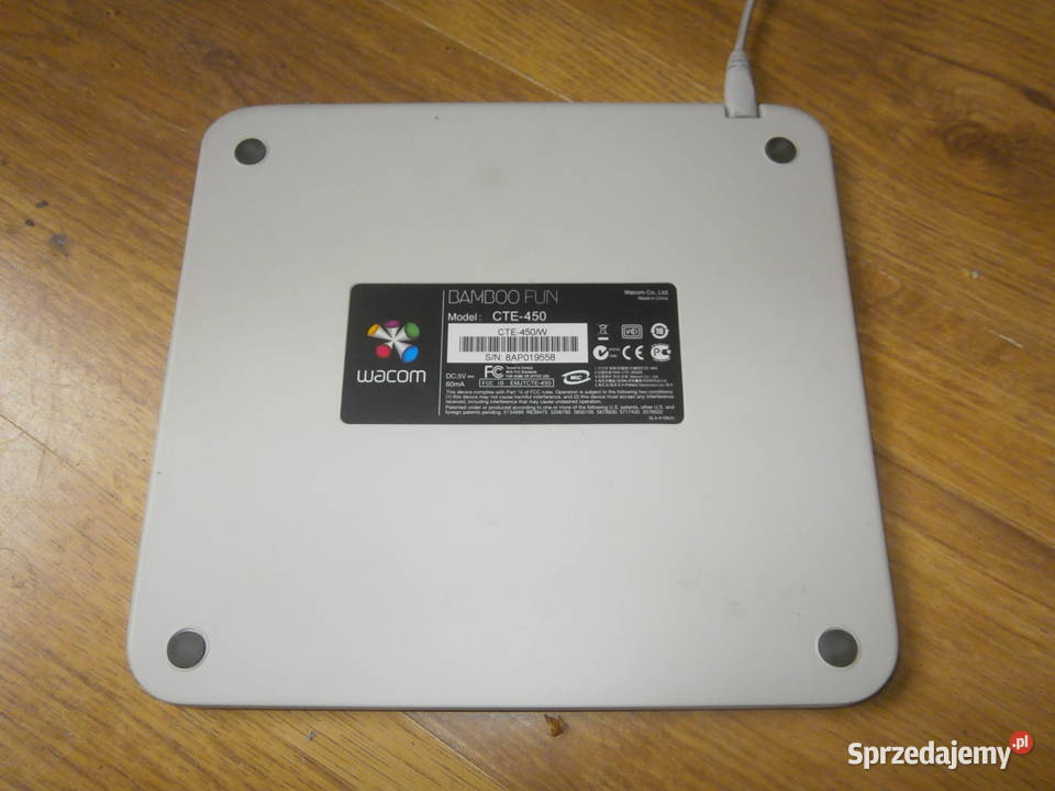 Tablet graficzny BAMBOO FUN CTE450 WACOM sprawny