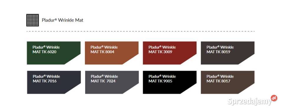 BLACHOTRAPEZ blachodachówka 2 modułowa TREND MAT Białystok