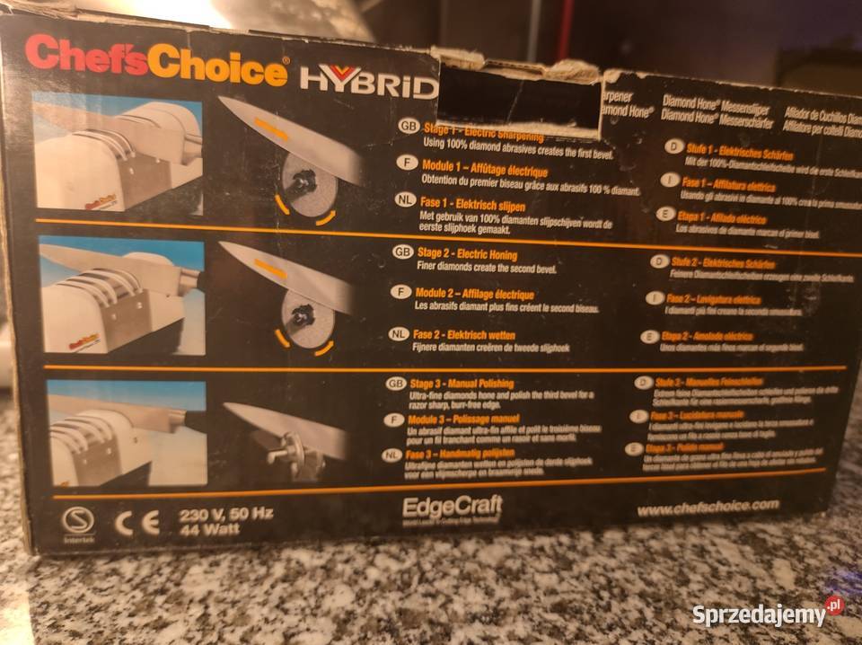 Ostrzałka elektryczna hybrid 270 Chefschoice 270 Nowa Sól