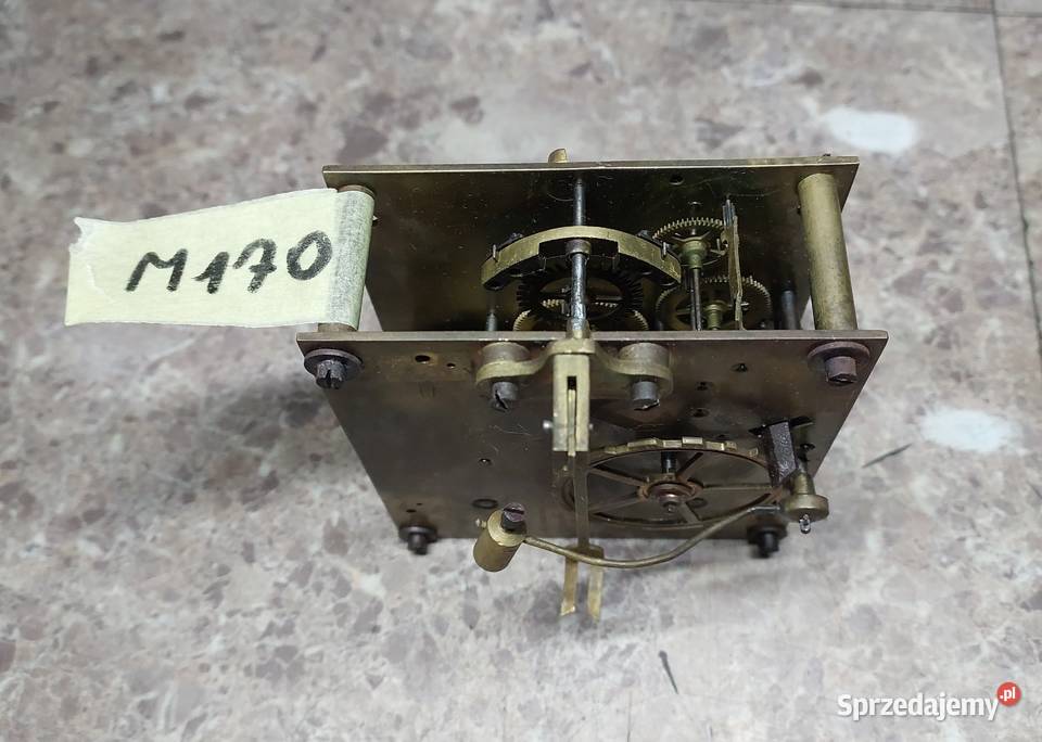 M170 Mechanizm starego zegara ściennego pełna pomorskie Tczew