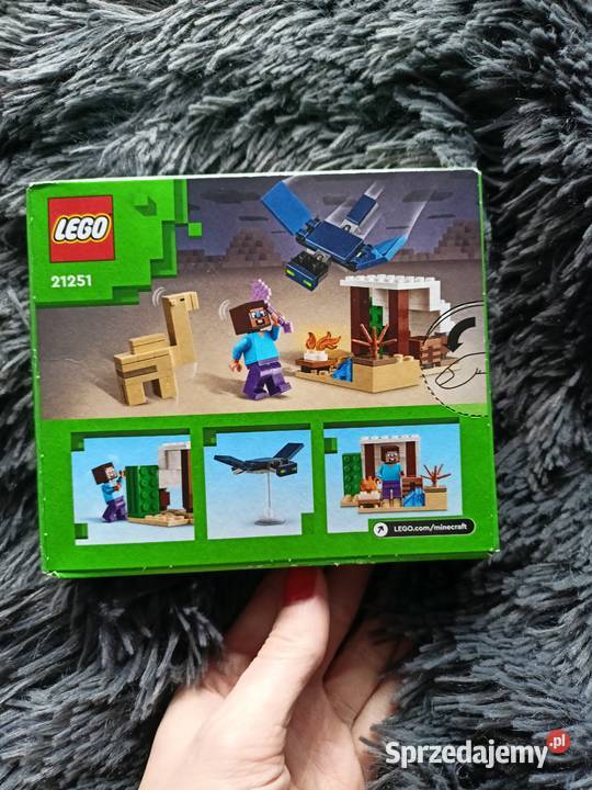 Nowe LEGO Minecraft 21251 Steve i wyprawa na Włocławek