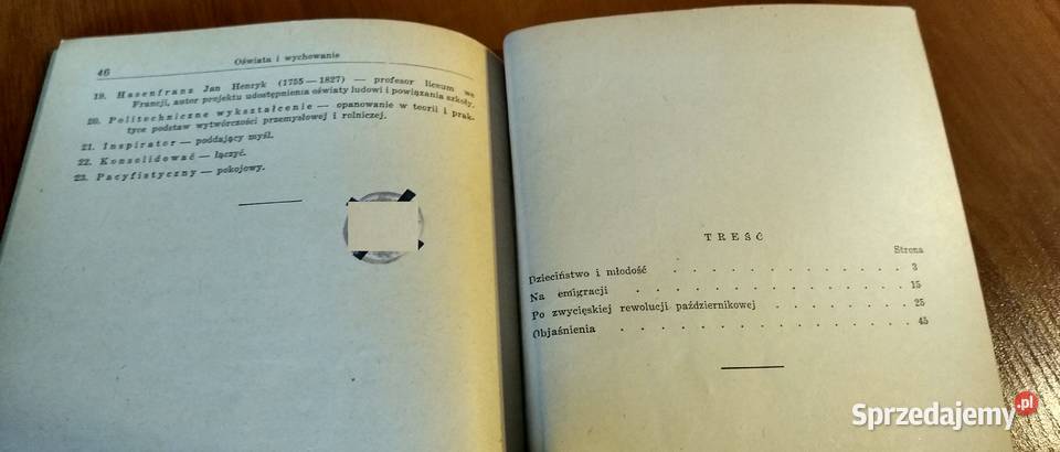N K Krupska wybitny pedagog radziecki Michał Rok wydania 1950 Gdańsk