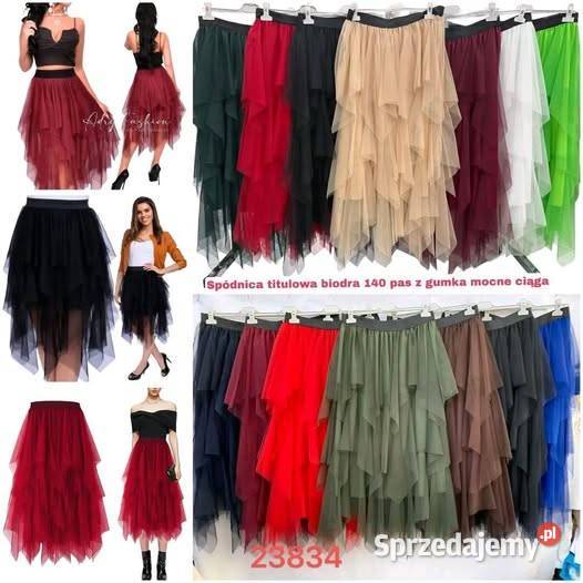 Spódnica tiulowa plus size Rozmiar uniwersalny łódzkie
