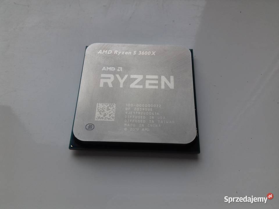 AMD Ryzen 5 3600X 6x38GHz Boost 44GHz AM4 32MB Inne AMD Podzespoły bazowe Bydgoszcz