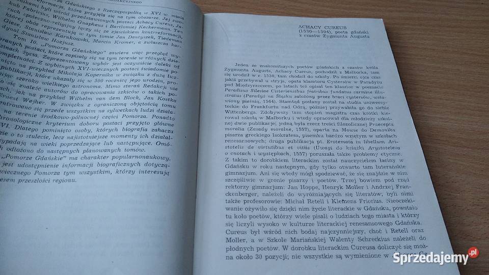 Zasłużeni ludzie Pomorza XVI wieku Pomorze Rok wydania 1977
