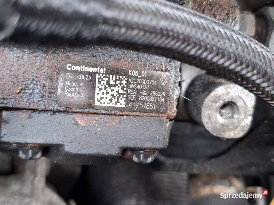 Silnik 15 DCI 106 K9KP732 Scenic clio laguna Hańsk Pierwszy
