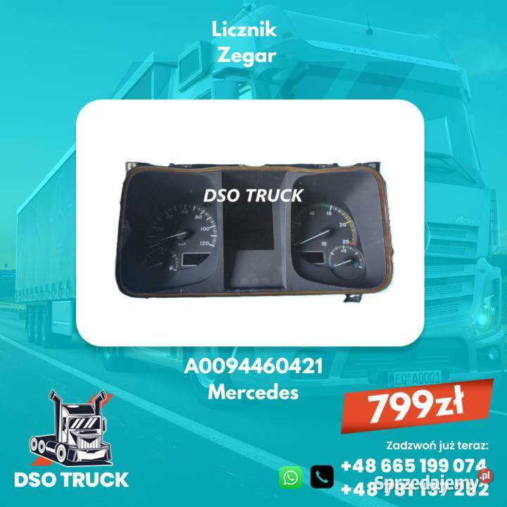 Licznik Zegar A0094460421 Mercedes ACTROS AXOR sprzedam