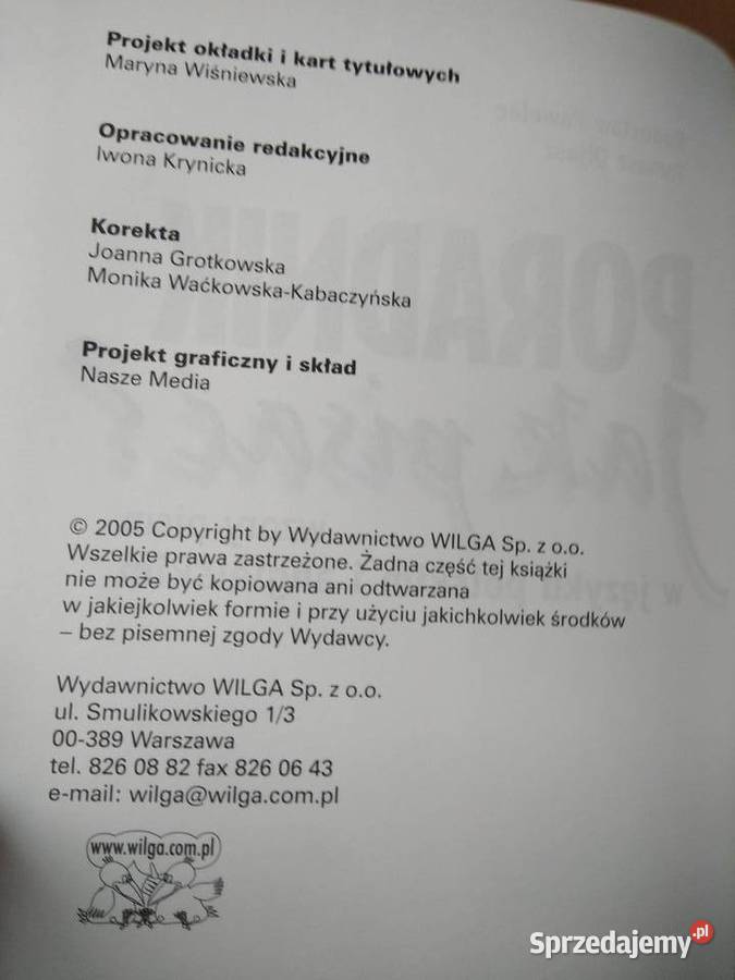 Poradnik pisać angielsku książki księgarnie Warszawa