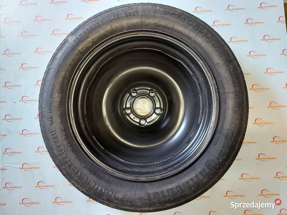 NISSAN QASHQAI koło dojazdowe 1359017 104M Kielce