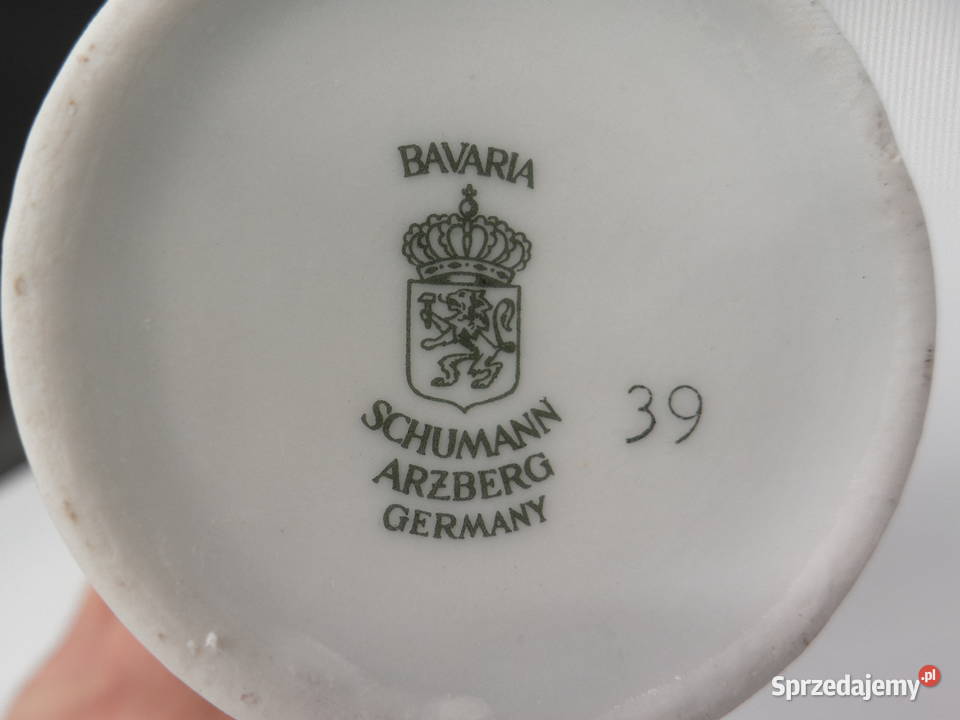 Porcelanowy wazon róże SCHUMANN BAVARIA