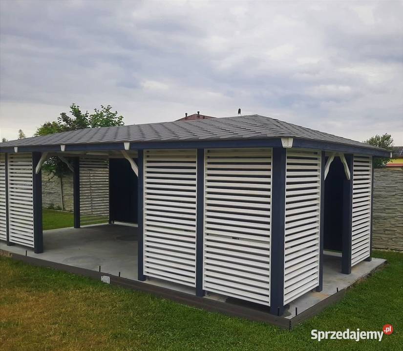 Altana drewniana ogrodowa Barcelona Szybka Marki