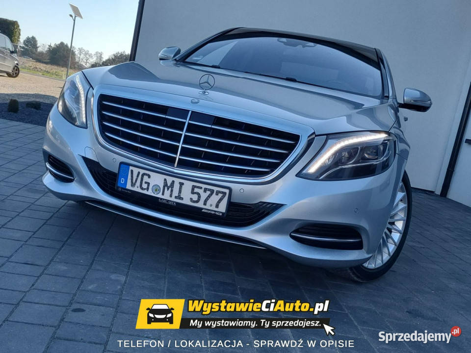 Mercedes S 350 Telefon 605265691 Sierpów W222 kujawsko-pomorskie