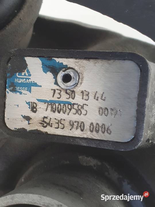 TURBOSPRĘŻARKA Opel Corsa C 13 CDTI turbo
