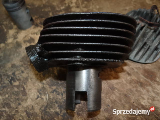 cylinder głowica i tłok Simson SR 2 org DDR Żary