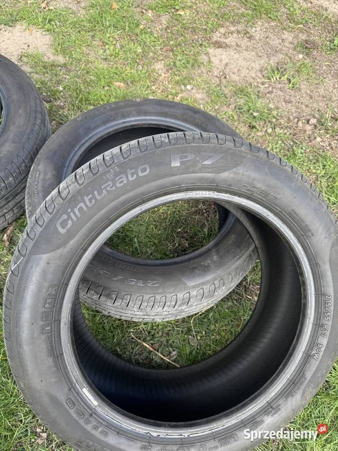 opony pirelli cinturato p7 21555r17 215 Stoczek Łukowski sprzedam