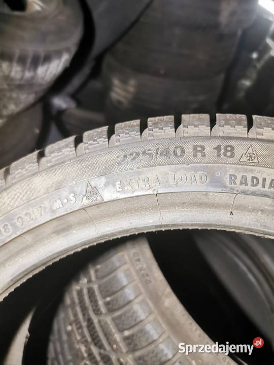 Opony zimowe continental contiWinterContact 225 lubelskie Radzyń Podlaski