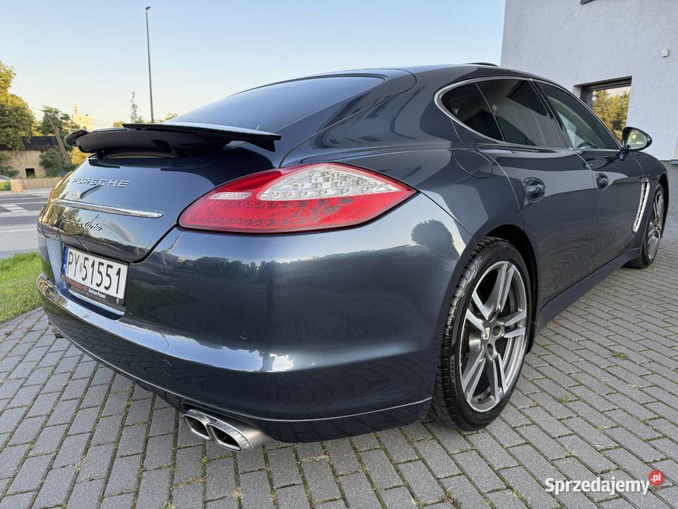 Porsche Panamera Salon Polska Aktywny wydech 500 czujnik deszczu Poznań sprzedam