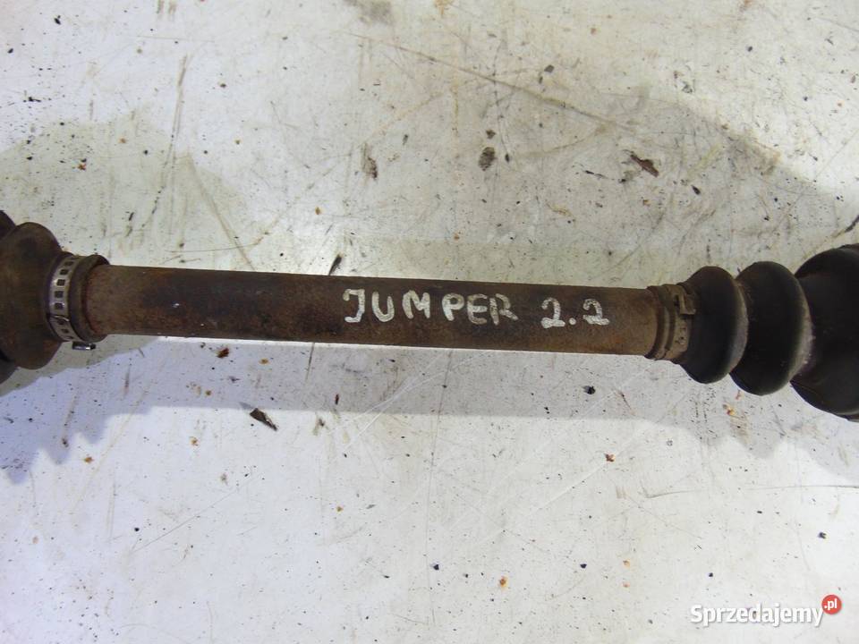 PÓŁOŚ LEWA CITROEN JUMPER 22 HDI 0206 wielkopolskie sprzedam