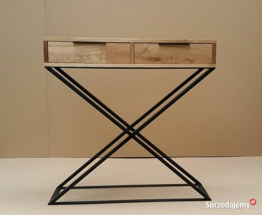 Konsola dębowa loft vintage Radomsko