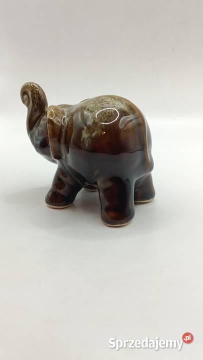 Figurka brązowego słonia Zamość sprzedam