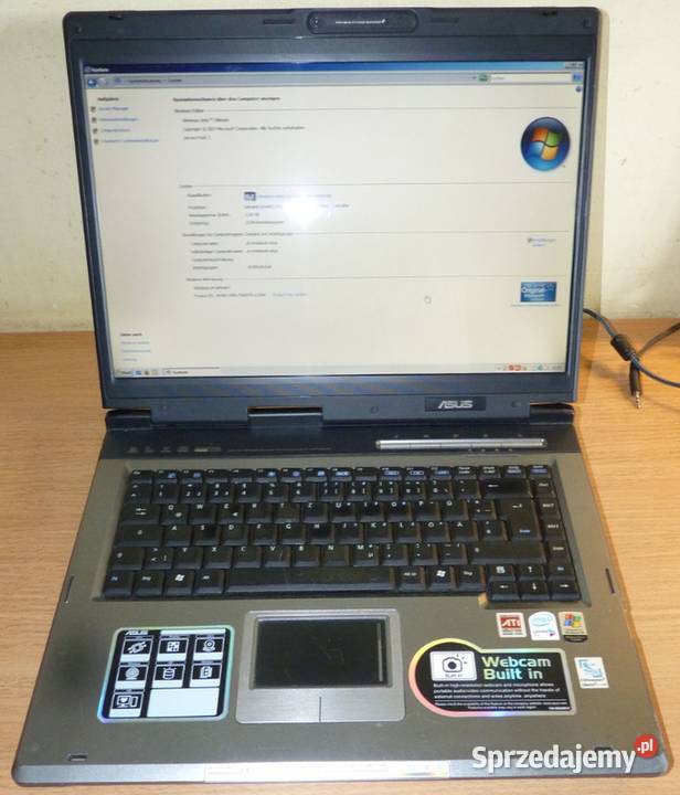 ASUS A6J DUAL CORE 183GHZ 3GB 120GB Zasilacz Warszawa
