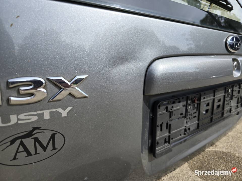 Suzuki Ignis MH Subaru G3X Justy klapa pokrywa