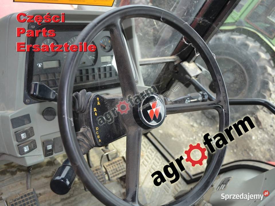 Massey Ferguson 6180 części skrzynia biegów oś Rolnictwo Byków sprzedam