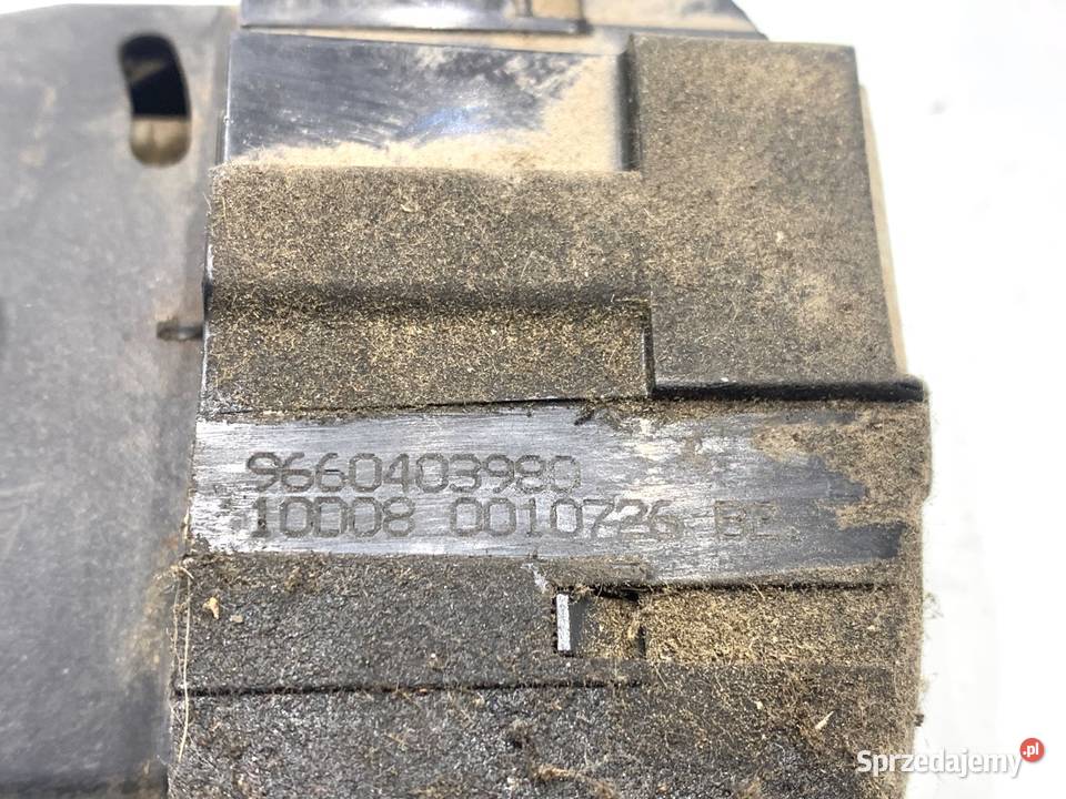 ZAMEK KLAPY TYŁ PEUGEOT 207 Kombi 9660403980