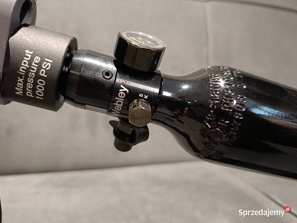 Nowość Wiatrówka PCP WEBLEY NEMESIS 55mm Tuning śląskie Częstochowa