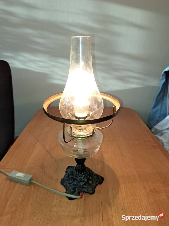 Retro lampa stołowa lata 60 te Lubań